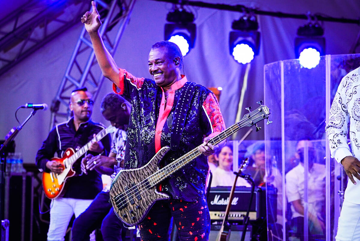 Robert "Kool" Bell and Kool and the Gang headlines Thursday, Oct. 5, 2023, through Saturday, Oc ...