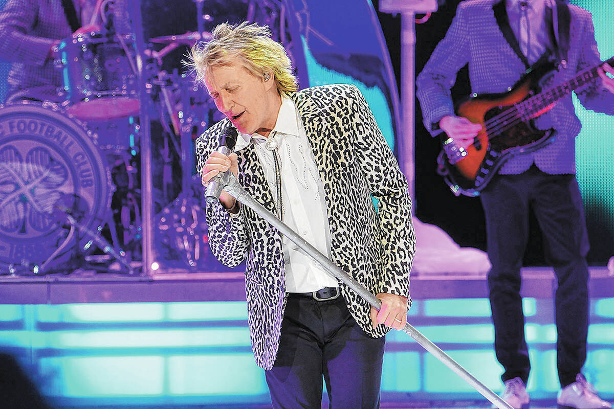 Rod Stewart on March 26, 2016. (Denise Truscello)