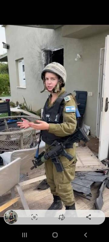 Las Vegas native Lt. Alyse Lichtenfeld, and officer with the Israel Defense Forces.