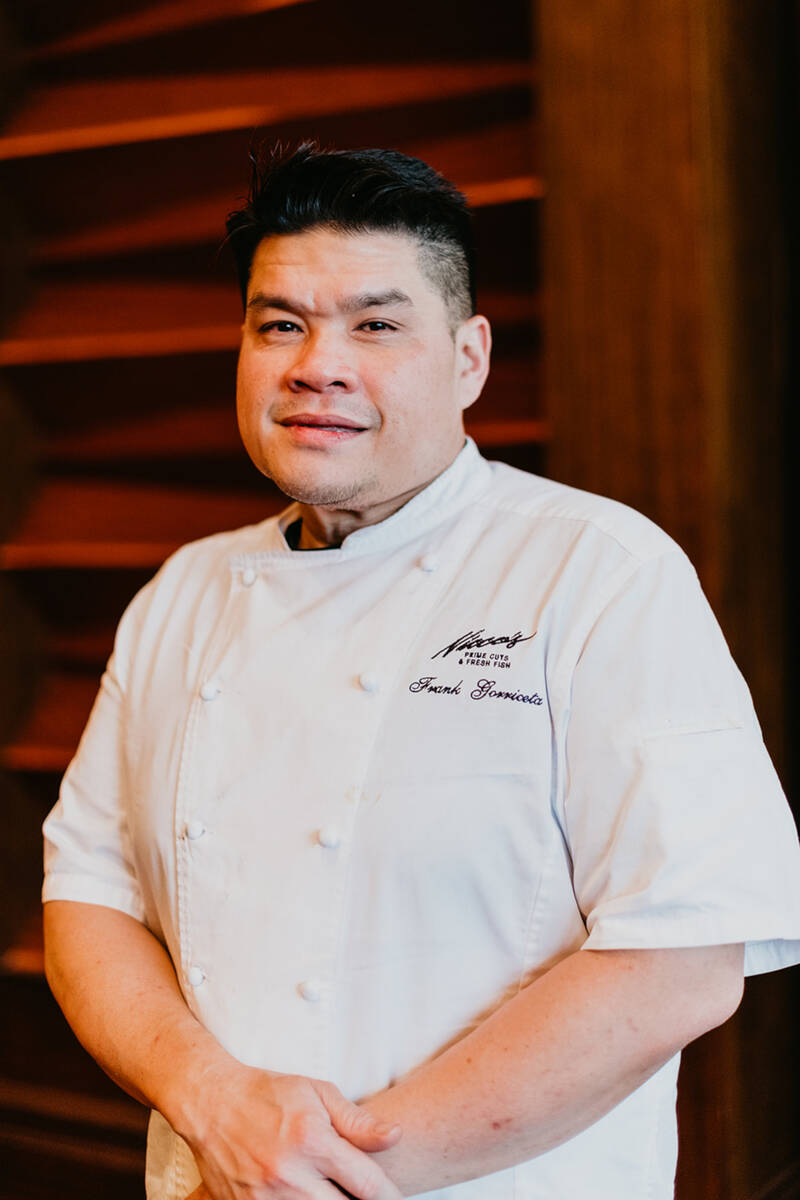 Frankie Gorriceta, executive chef of Nicco's Prime Cuts & Fresh Fish, the flagship restaurant a ...