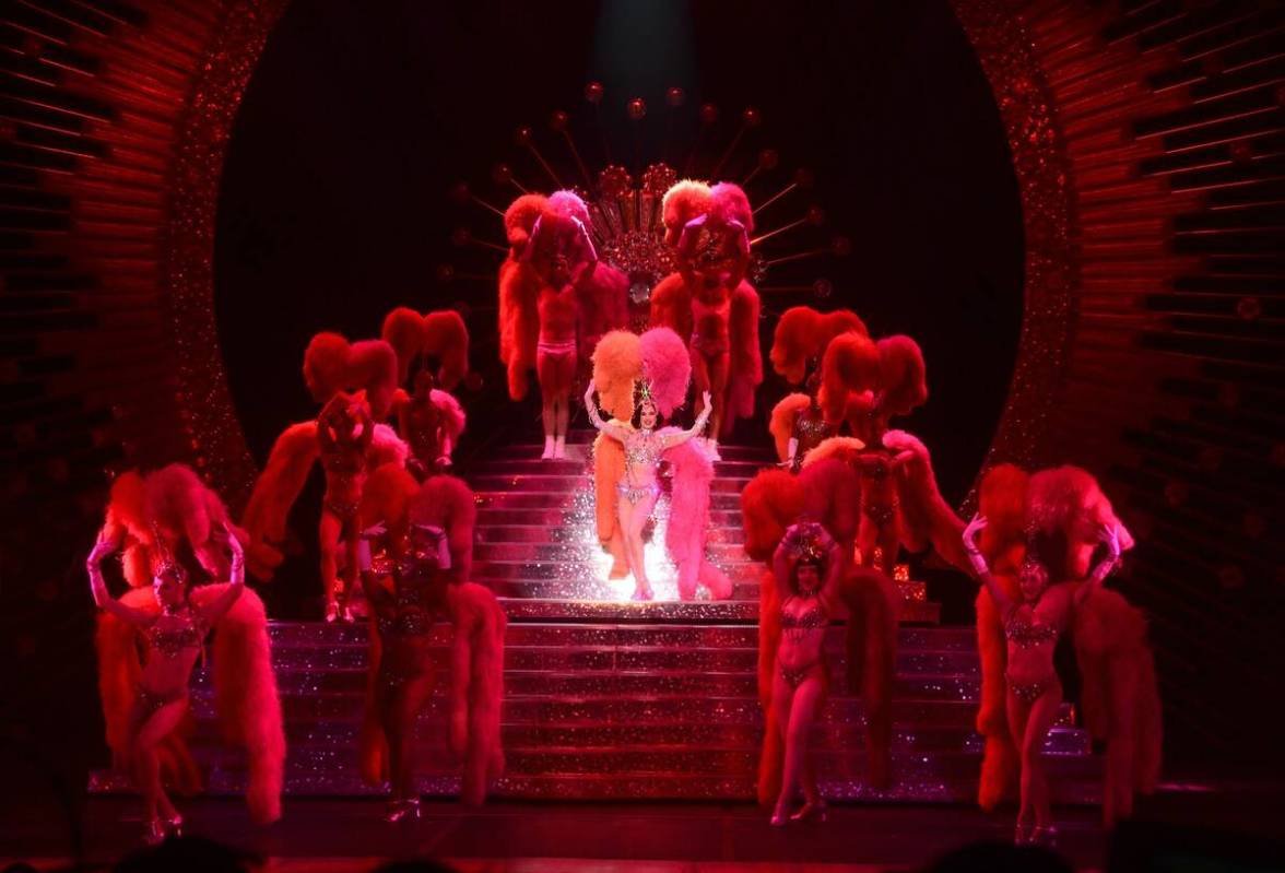 Dita Von Teese is shown in “Dita Las Vegas,” now playing at Horseshoe Las Vegas. (Live Nation)