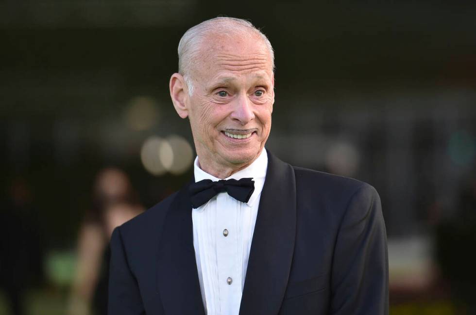 John Waters arrives at the Academy Museum of Motion Pictures Gala on Saturday, Sept. 25, 2021, ...