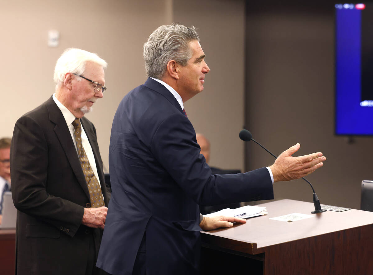 Jeffry Soffer, chairman/CEO at Fontainebleau Resorts LLC, speaks before the Gaming Control Boar ...