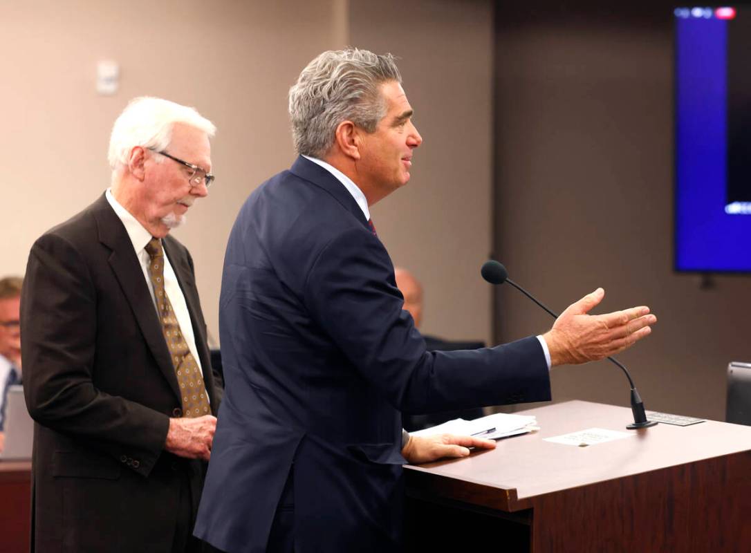 Jeffry Soffer, chairman/CEO at Fontainebleau Resorts LLC, speaks before the Gaming Control Boar ...