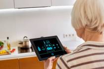 Smart home devices, such as thermostats, lights, video doorbells and voice-activated speakers, ...