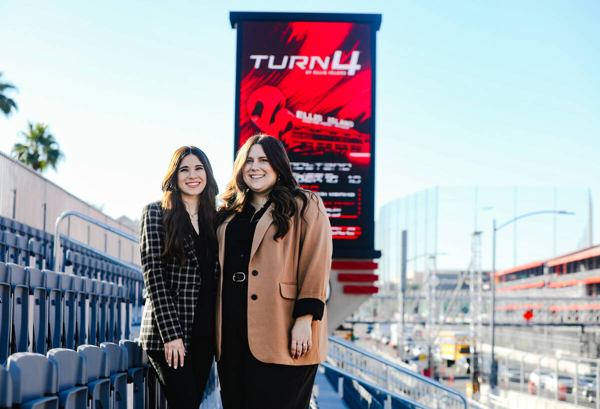 Anamarie Ellis, vice president of operations, left, and her sister Christina Ellis, vice presid ...