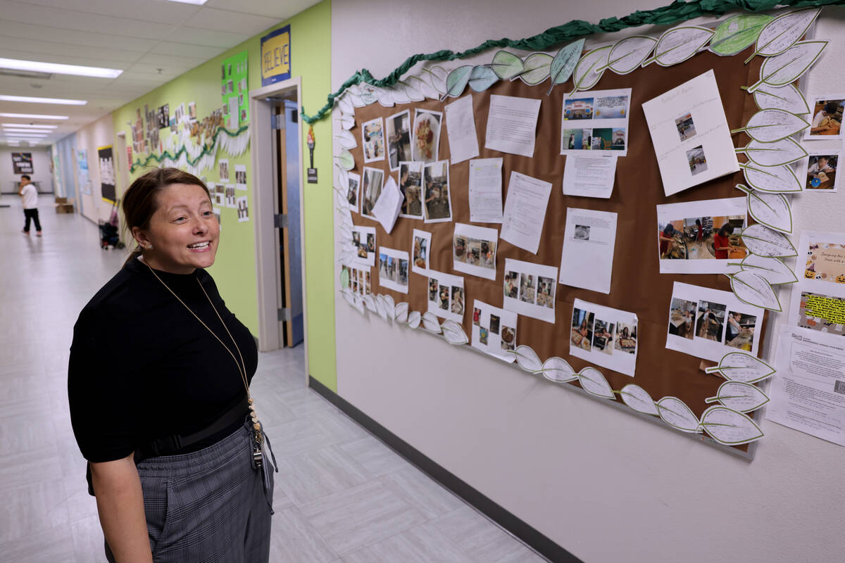 Ortwein Elementary School Assistant Principal Heather Synold talks about student’s month ...