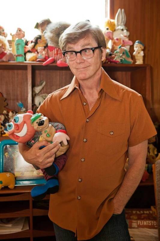 John Kricfalusi, aka John K., illustrator, animator, and creator of "The Ren and Stimpy Show," ...