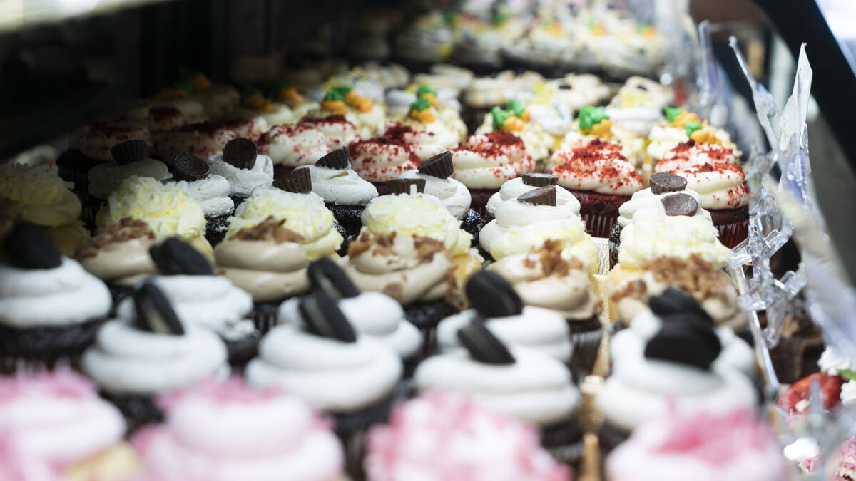 Cupcakes from Freed's Bakery are shown in this Las Vegas Review-Journal file image. The Fried f ...