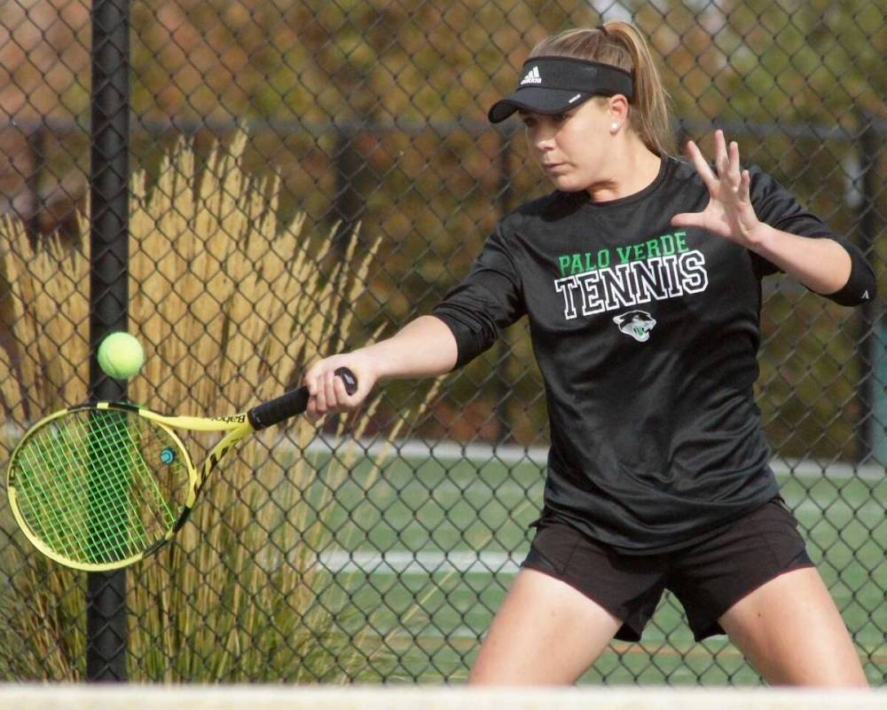 Palo Verde's Campbell Ricci is a member of the Nevada Preps All-Southern Nevada girls tennis team.