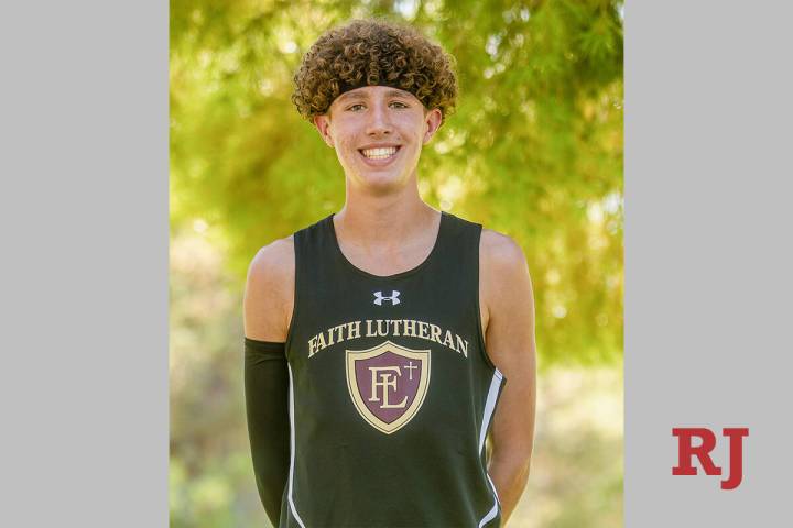 Faith Lutheran's Brady Anderson is a member of the Nevada Preps All-Southern Nevada boys cross ...