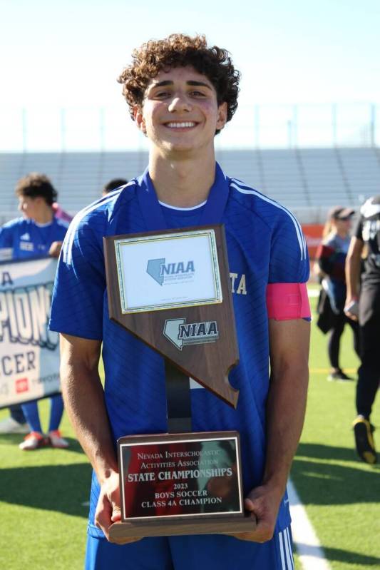 Sierra Vista's Dominic Portale is a member of the Nevada Preps All-Southern Nevada boys soccer ...