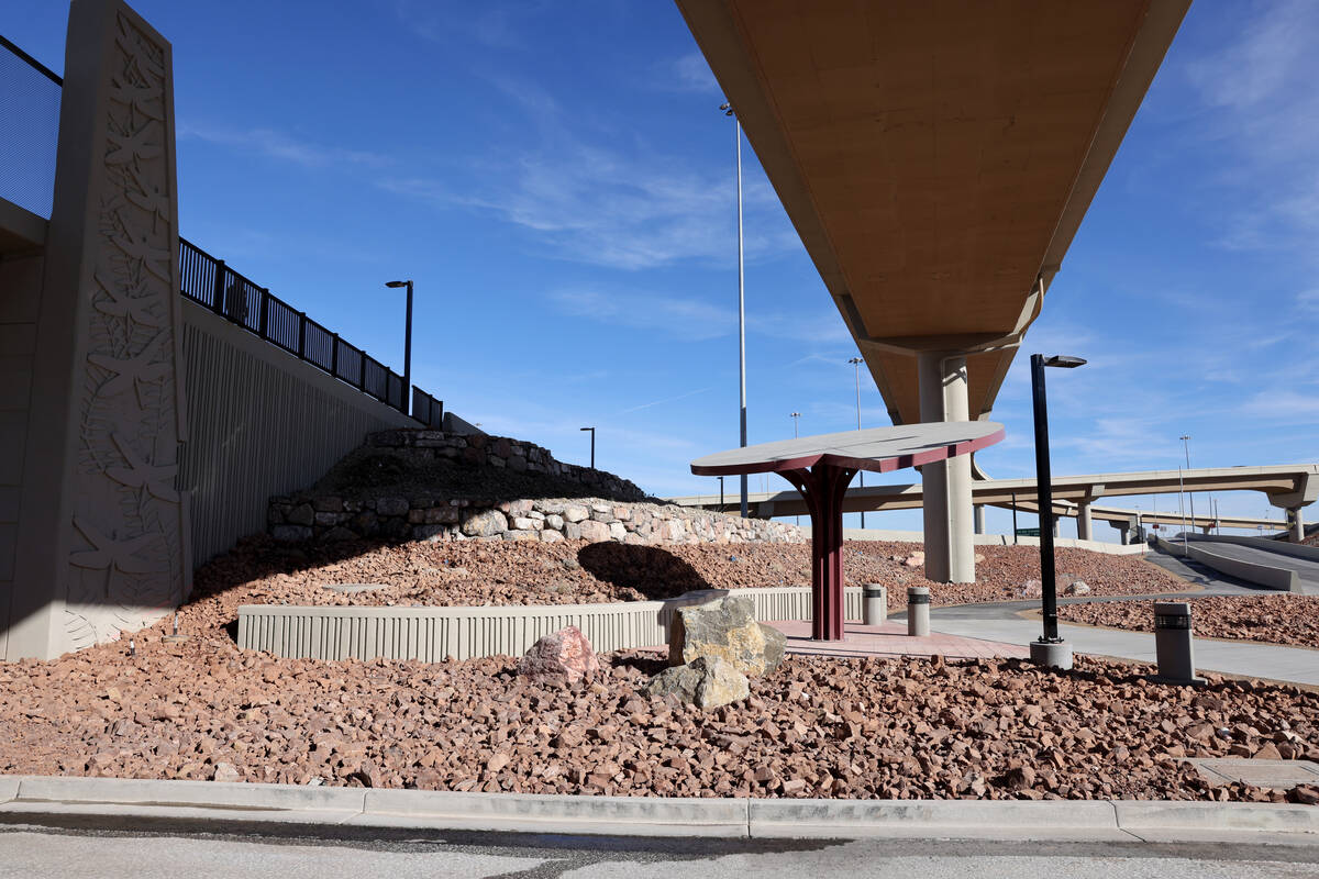 The Centennial Bowl interchange where U.S. Highway 95 and the 215 Beltway meet in northwest Las ...