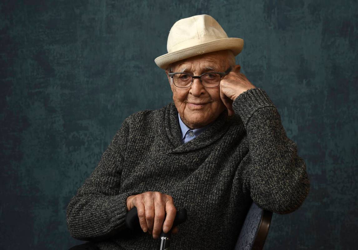 FILE - Norman Lear, executive producer of the Pop TV series "One Day at a Time," pose ...