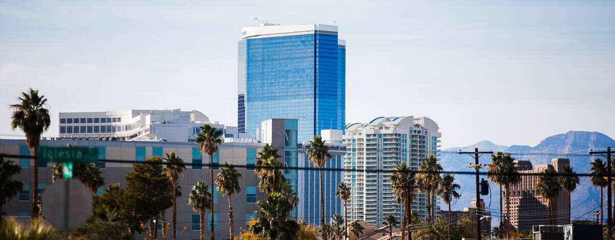 Fontainebleau Las Vegas, as seen on Friday, Dec. 8, 2023 in Las Vegas. (Daniel Pearson/Las Vega ...