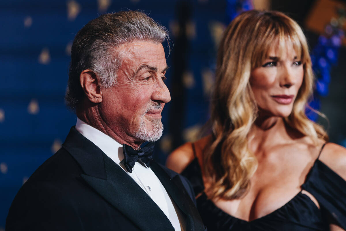 Sylvester Stallone walks the Fontainebleau “Bleau carpet” event on Wednesday, De ...