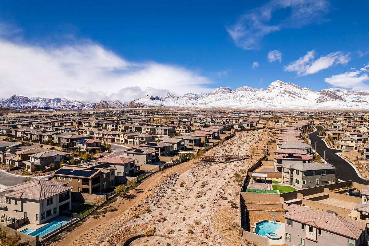 Summerlin’s higher elevation delivers two proven advantages: year-round cooler temperatures a ...