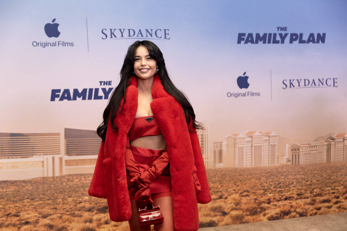 Actor Rachel Hofstetter during a red carpet premiere of Apple Original Film’s “Th ...