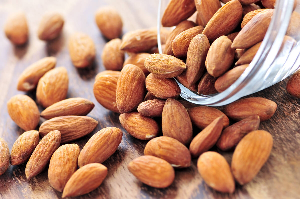 Snacking on heart-healthy nuts, such as almonds, may also decrease the risk of heart disease. ( ...