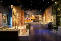 The Ice Age Fossils State Park Visitor Center on Wednesday, April 12, 2023, in North Las Vegas. ...