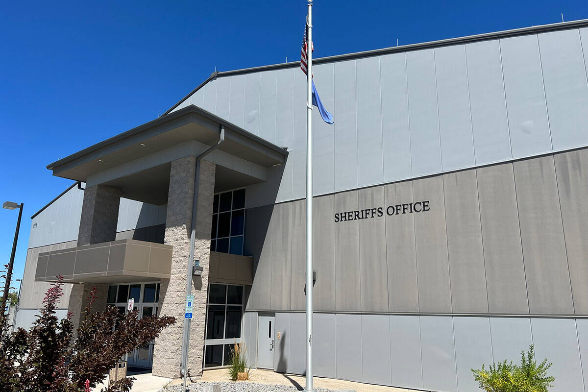 Lyon County Sheriff's Office and jail in Yerington. (Doug Kari)