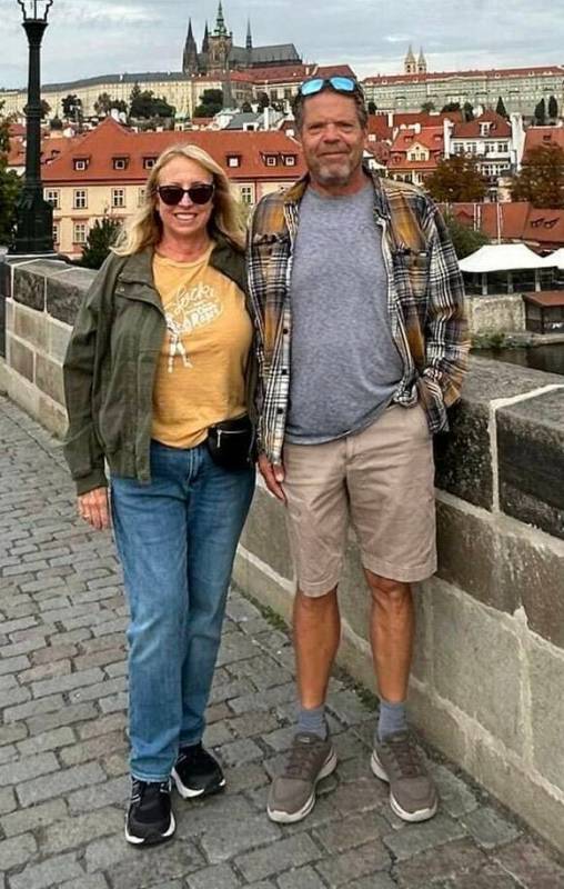 Karen Foote and her husband, Ray, are seen in an undated photo. (Credit: Kristine Woodworth)