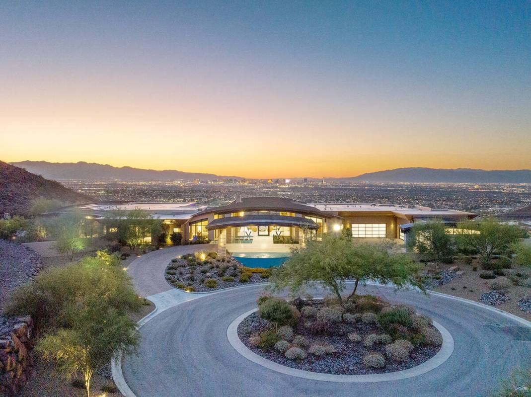 A mansion in Ascaya in Henderson at 8 Rockmount Court tops the list of Henderson home sales thi ...