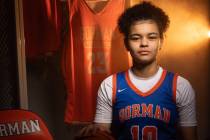 Bishop Gorman's Aaliah Spaight is the Nevada Preps Girls Athlete of the Week. (Sheryl Krmpotich ...