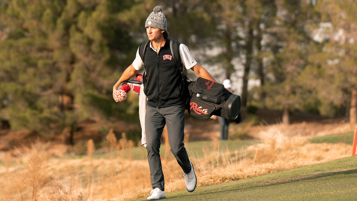 Ben Sawaia, winner of the Coachella Amateur on Friday, Dec. 22, 2023. (UNLV)