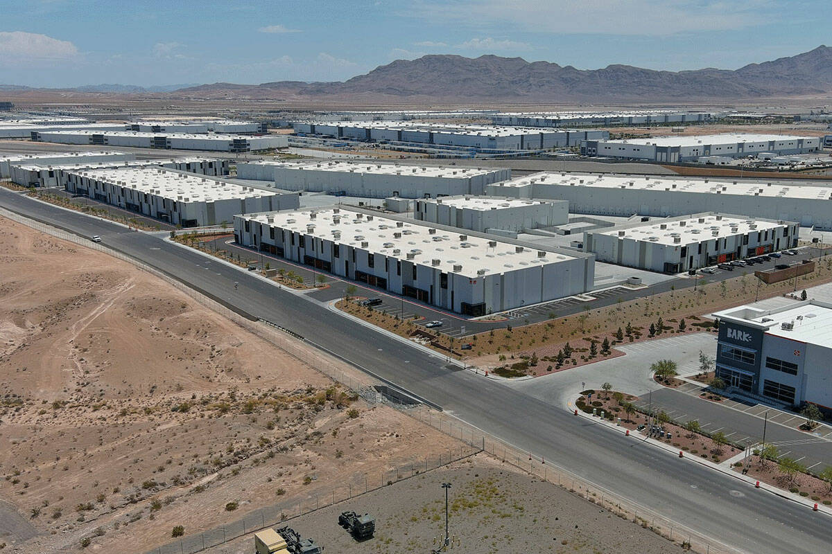 A Delaware company has bought a massive industrial project in North Las Vegas for $115 million, ...