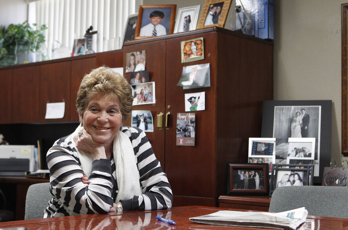 Irene Vogel photographed back in 2011, in Las Vegas, Nevada. (Duane Prokop)