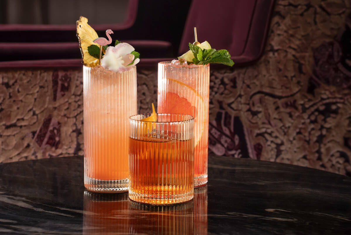 Sala 118, a new bar and lounge in the lobby of The Venetian on the Las Vegas Strip, showcases I ...