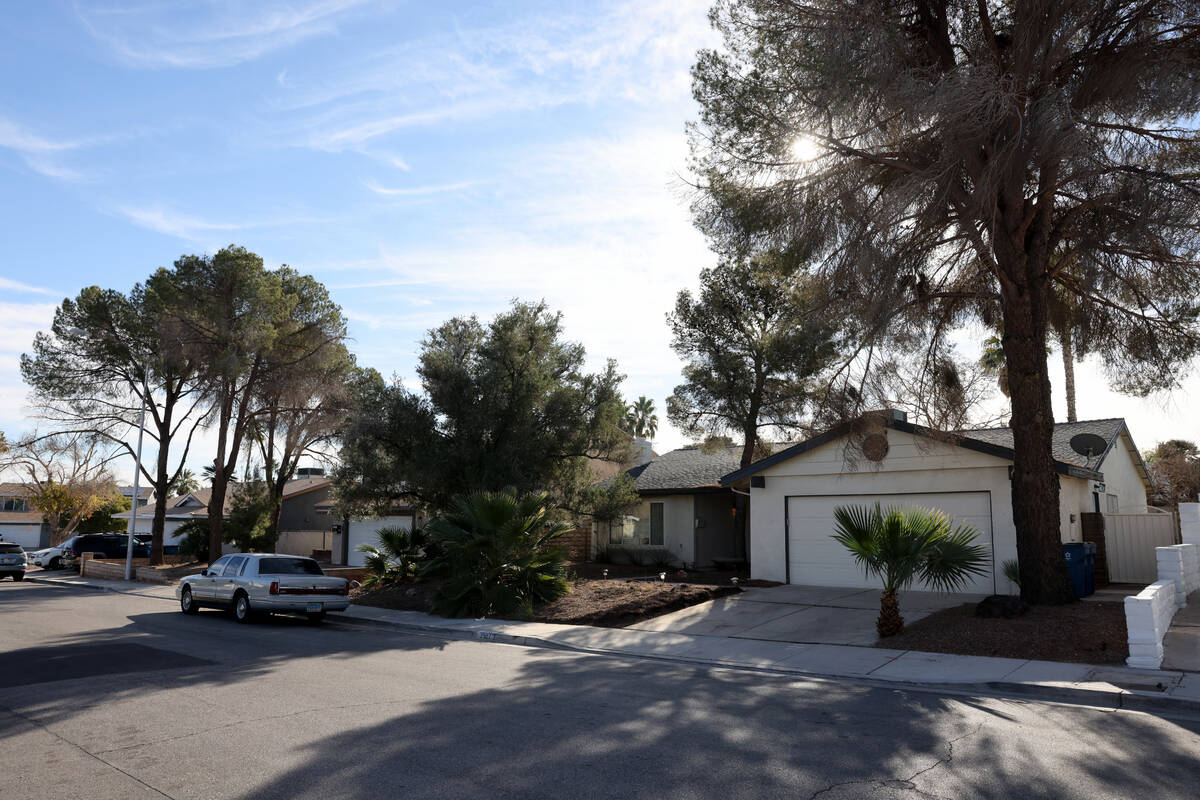 The home of UNLV professor Naoko Takemaru, who was killed during the December 6 campus shooting ...