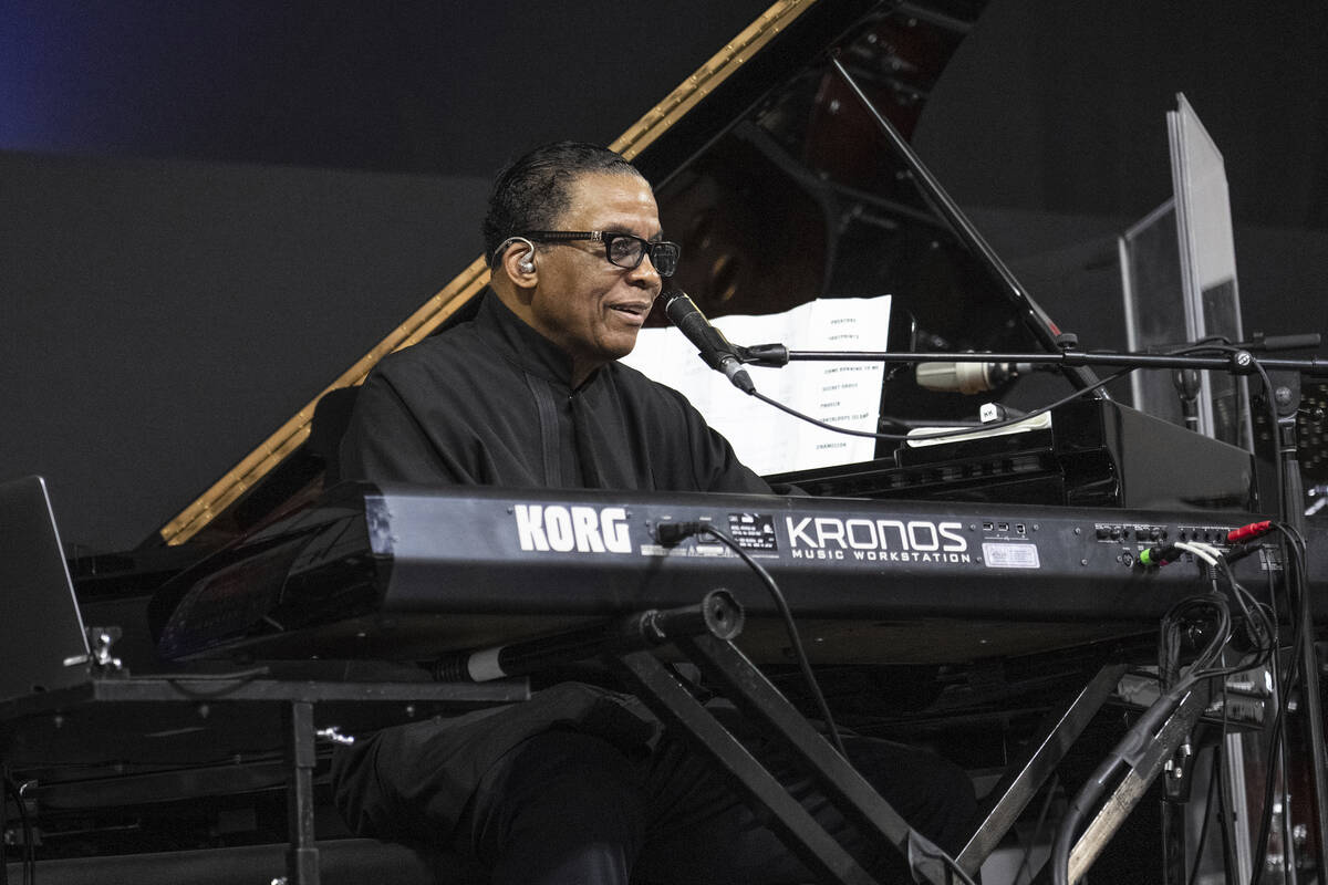 Herbie Hancock performs at the 2023 New Orleans Jazz & Heritage Festival on Sunday, May 7, ...
