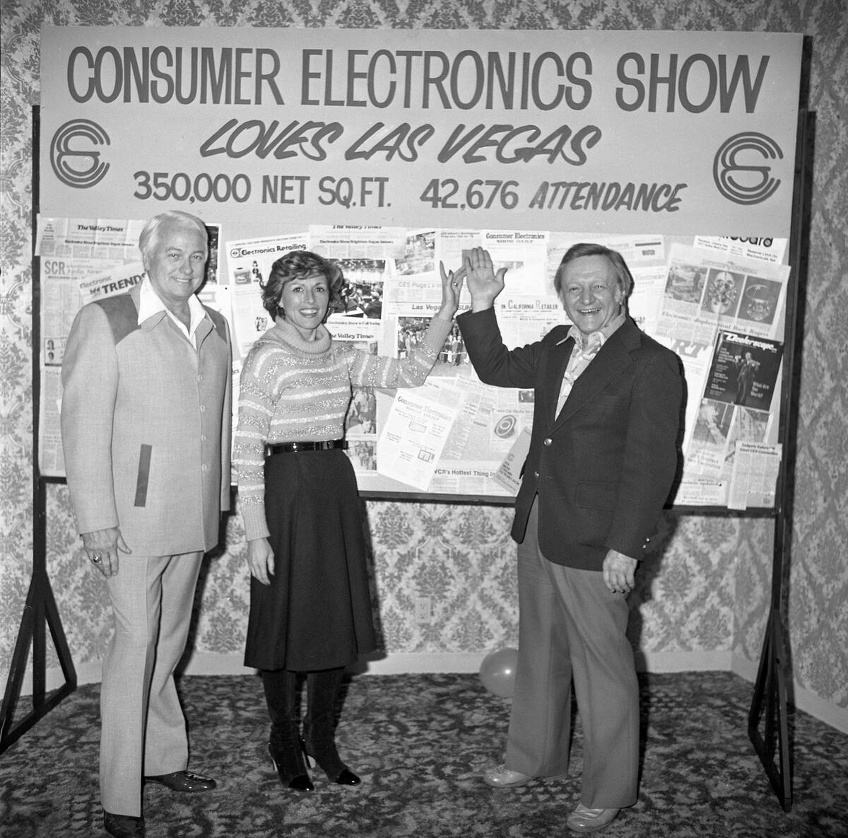 The first International Consumer Electronics Show (CES) that was held in Las Vegas photos inclu ...