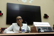 Dr. Claudine Gay, President of Harvard University, testifies before the House Education and Wor ...