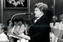 Ann Lynch, seen in the 1980s, served as president of the Nevada and National PTA organizations. ...