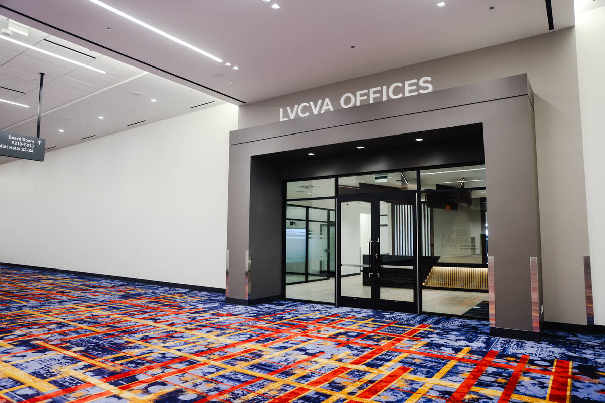 New executive offices for the Las Vegas Convention and Visitors Authority inside the Las Vegas ...