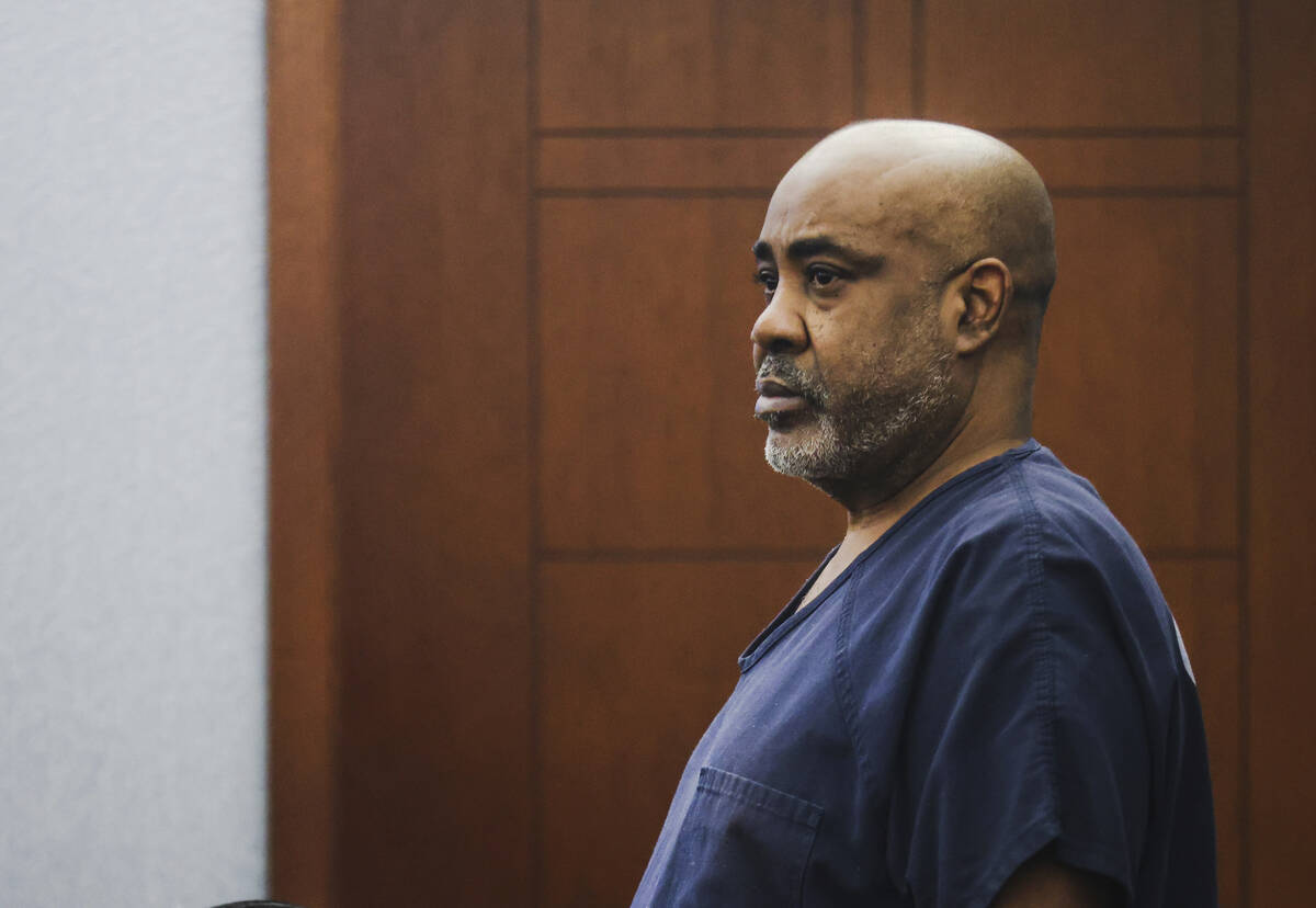 Duane “Keffe D” Davis, who is accused of orchestrating the 1996 slaying of hip-ho ...