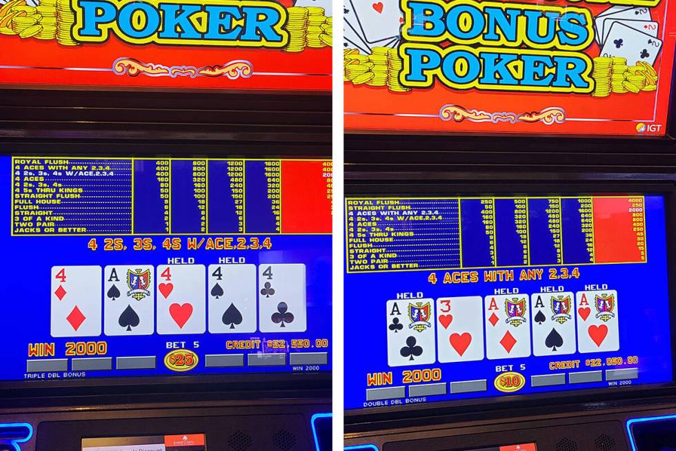 A video poker player won jackpots of $20,000 and $50,000 on Tuesday, Jan. 9, 2024, at JW Marri ...
