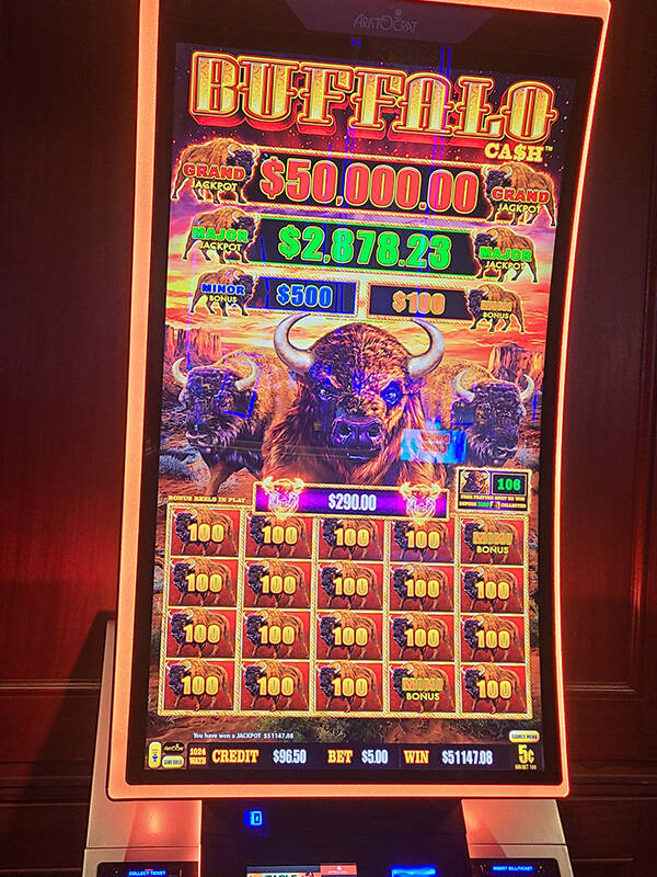 A slots player won a $51,148 jackpot on Wednesday, Jan. 10, 2024, at JW Marriott Las Vegas. ...