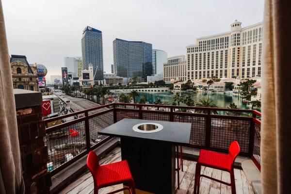 The rooftop level of Ole Red Las Vegas, a restaurant, bar and live music venue by country music ...