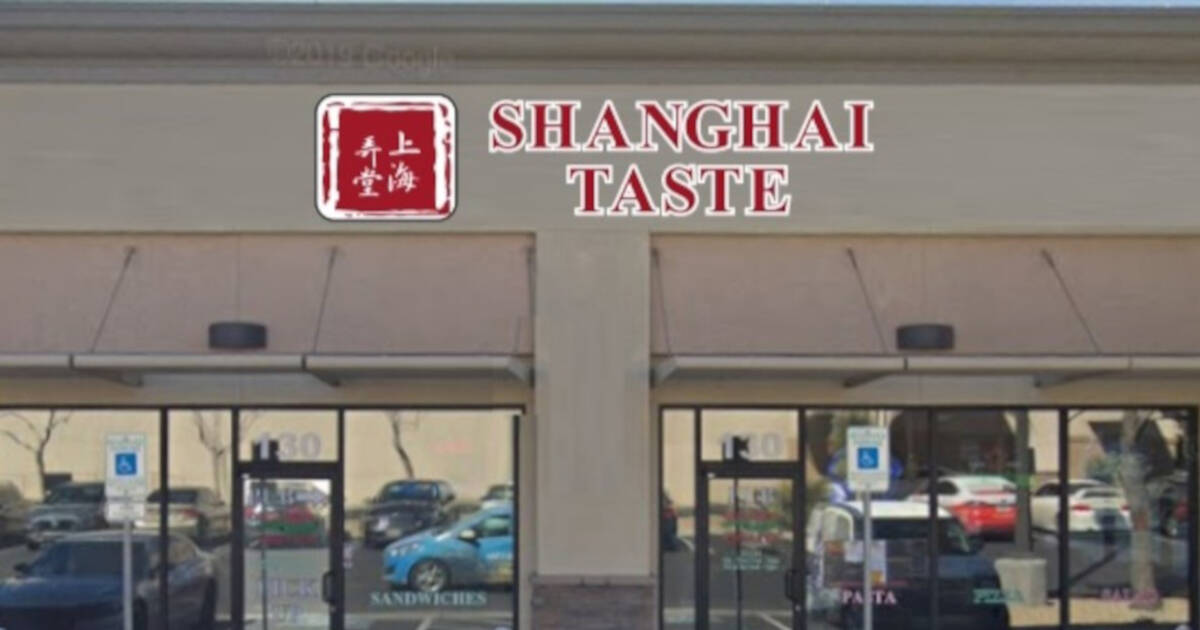 A rendering of the exterior of the new ShangHai Taste planned to open in May 2024 in southwest ...