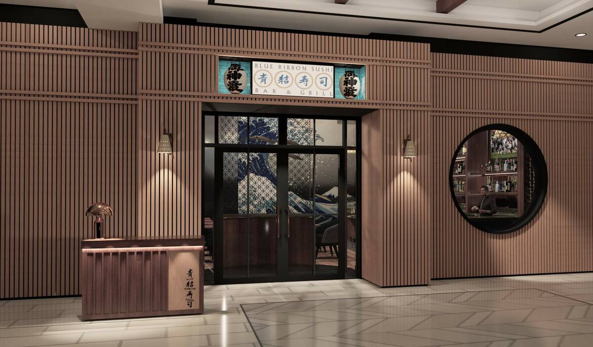 Blue Ribbon Sushi Bar & Grill at Green Valley Ranch in Henderson is set to open in spring 2024. ...
