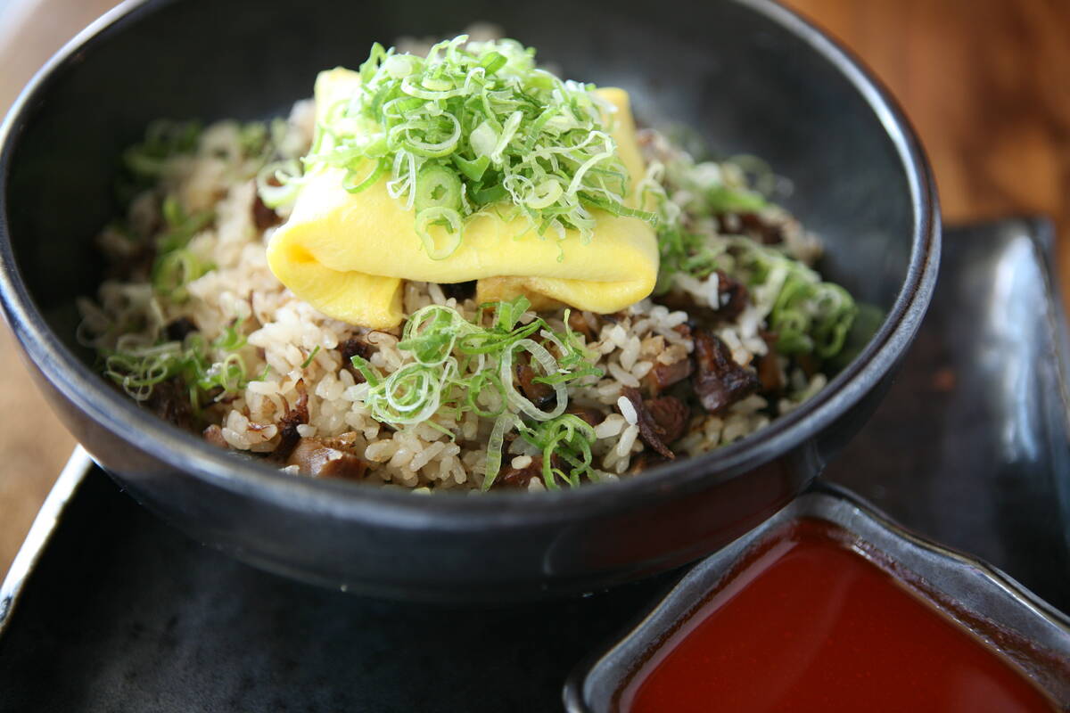 Oxtail fried rice from Blue Ribbon Sushi Bar & Grill, which is set to open in spring 2024 at Gr ...
