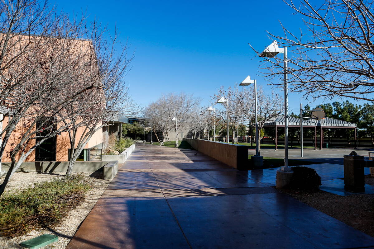 Democracy Prep at the Agassi Campus, a public charter school in Las Vegas’ Historic Westside, ...