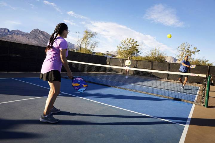 Summerlin offers 300-plus parks of all sizes that are home to tennis and pickleball courts, bas ...
