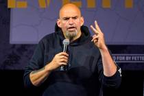 John Fetterman. (AP Photo/Gene J. Puskar, File)