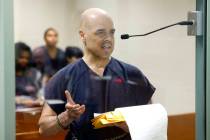 Former Clark County Public Administrator Robert Telles, who is accused of fatally stabbing Las ...