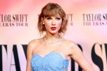 Taylor Swift attends "Taylor Swift: The Eras Tour" concert movie world premiere at AM ...